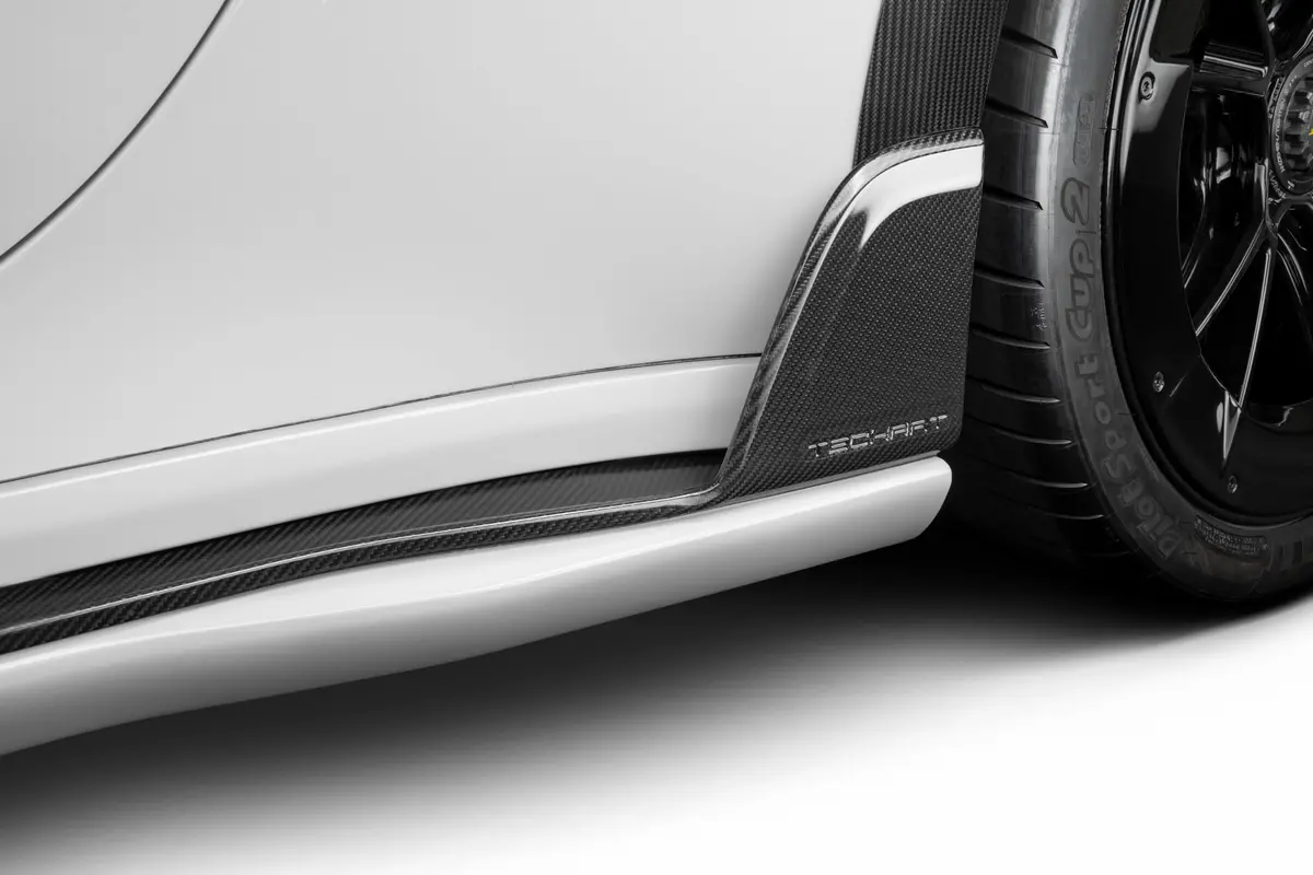 Techart Side Skirts For Porsche 992 911 Turbo 1