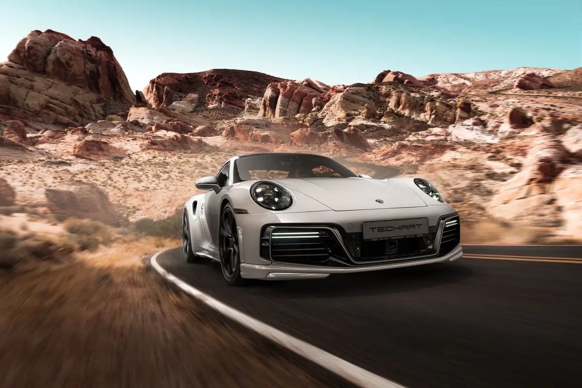 Techart Front Apron For Porsche 992 911 Turbo 1
