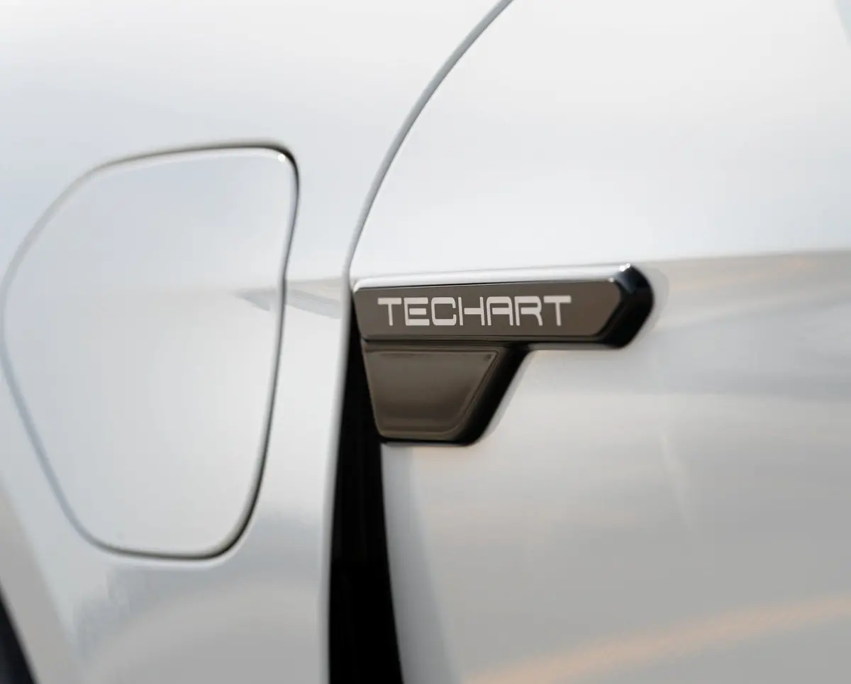 Techart Trim Cover With Techart Logo For Porsche 9J1 Taycan 1