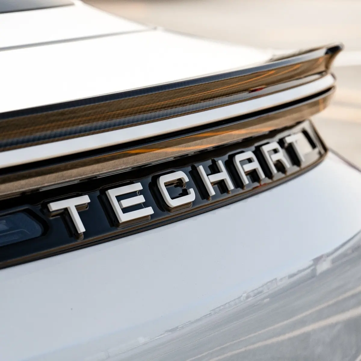 Techart Rear Lettering For Porsche 9J1 Taycan 1