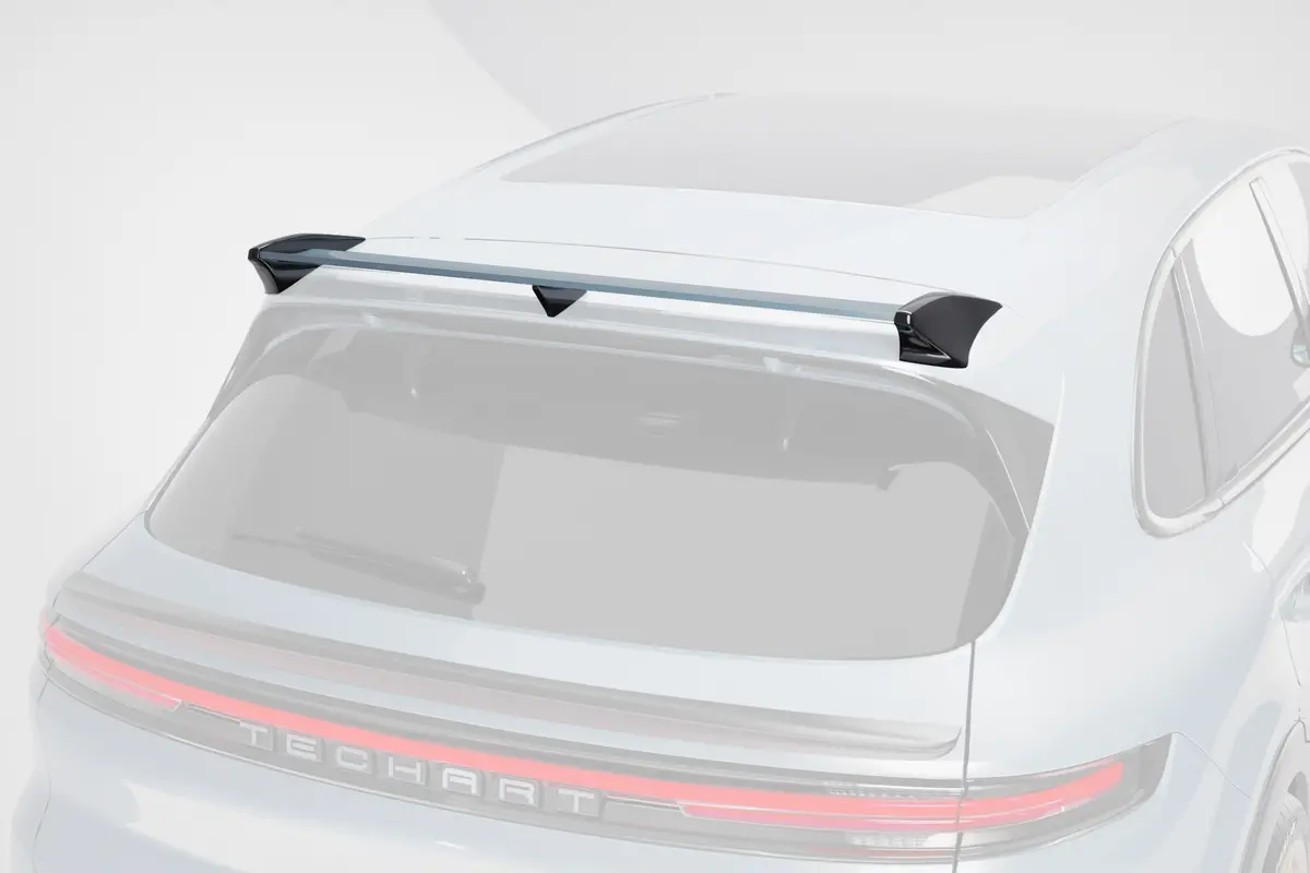 Techart Roof Spoiler For Porsche E3 Cayenne Suv 2018-2023 With Non-Extractable Rear Spoilers 1