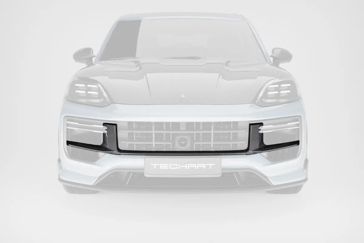 Techart Carbon Front Grille For E3.2 Porsche Cayenne All Sport Design / Turbo From 2024+ 1