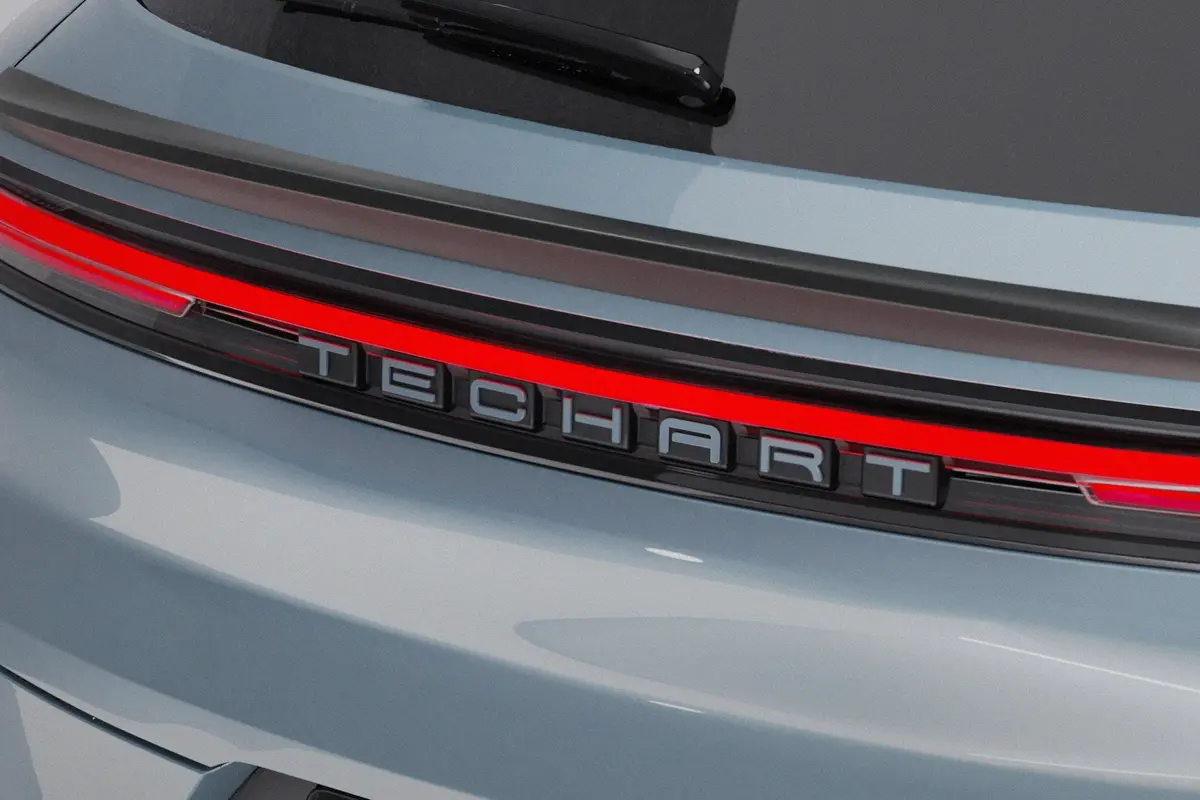 Techart Rear Lettering For Porsche E3.2 Cayenne Starting 2024+ 1
