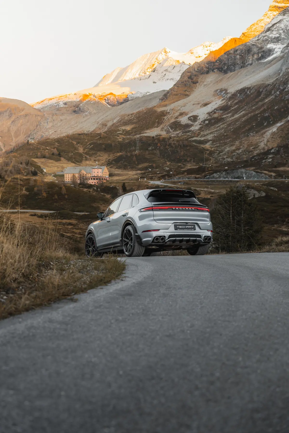 Techart Lower Aerokit I For Porsche E3.2 Cayenne 2024+ (With Sportdesign) 2