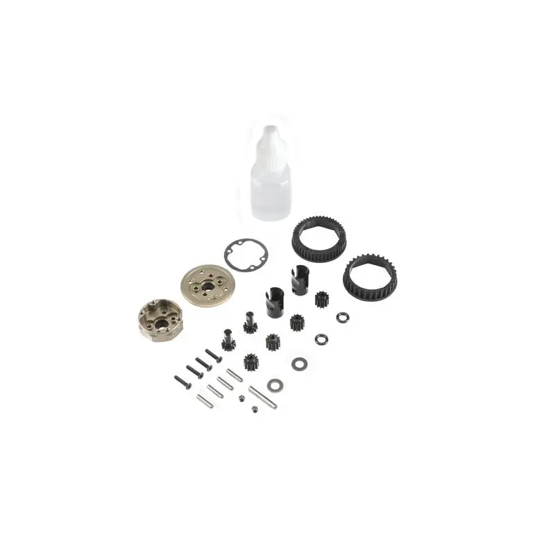 Tlr232047 Complete Gear Diff, Front/Rear: 22-4 2.0 1
