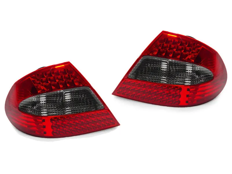 Mercedes-Benz Clk W209 03-09 Red & Smoked Led Taillight 1