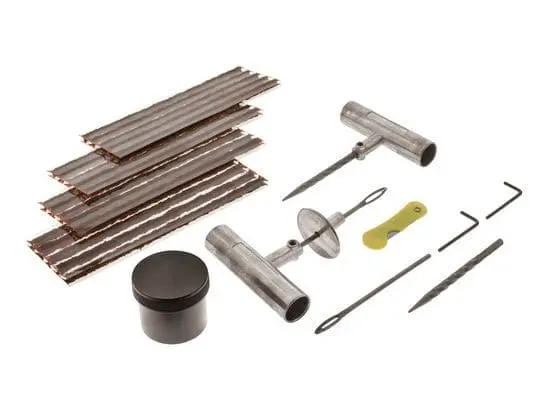 Hulk Tyre Repair Kit T Handle Tool Reamer Rod Glue & Strings 1