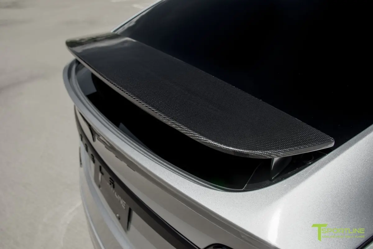 T-Sportline Tesla Model X Carbon Fiber Wing 1
