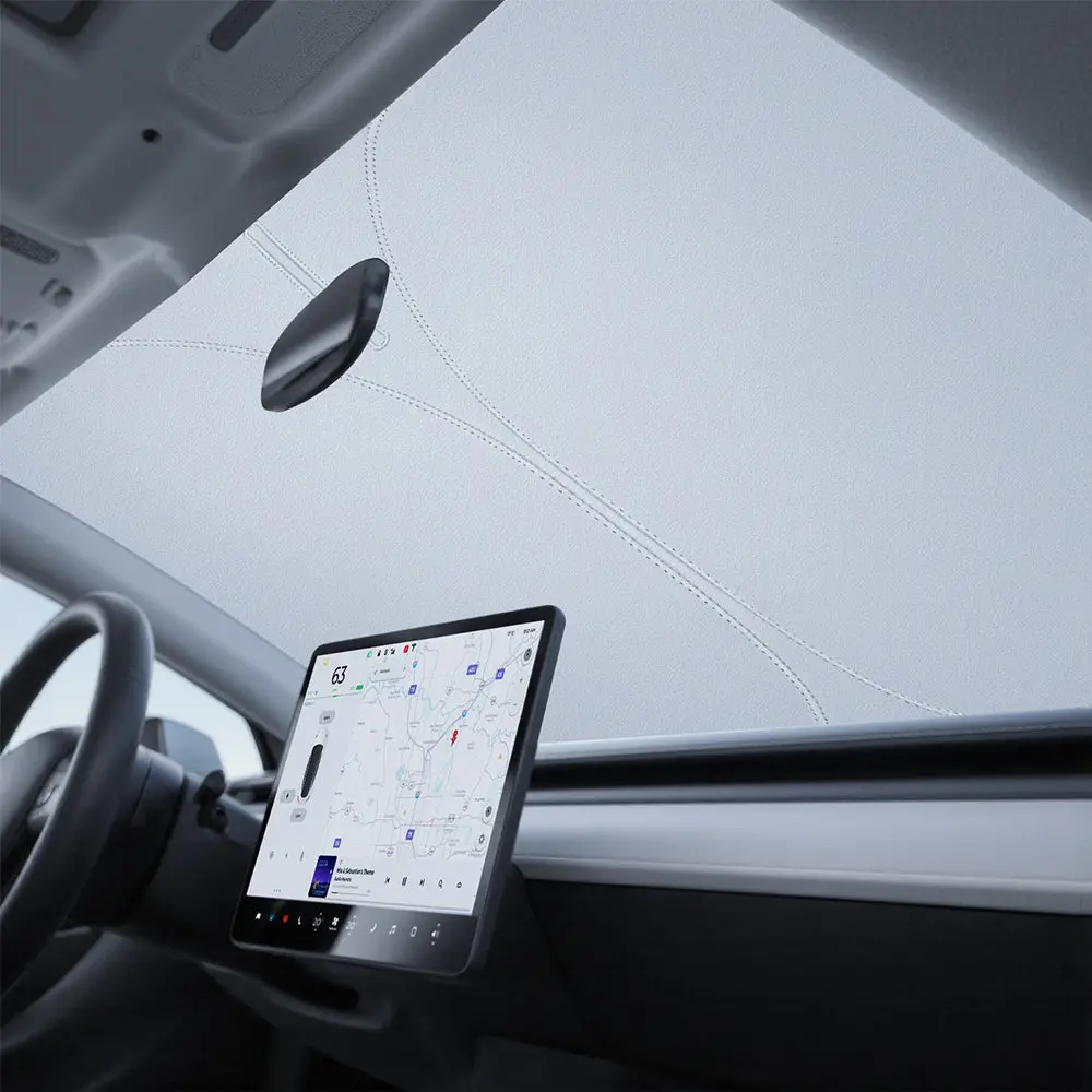 Graphene Front Windshield Sunshade For Model 3 Highland / Model Y Juniper 1