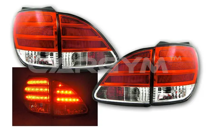 Lexus Rx300 2001-2003 Red & Clear Led Taillight 1