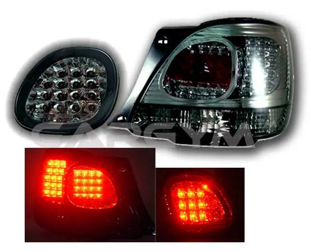 Lexus 98-05 Gs300/Gs400/Gs430 Aristo Smoke Led Taillight Set 1
