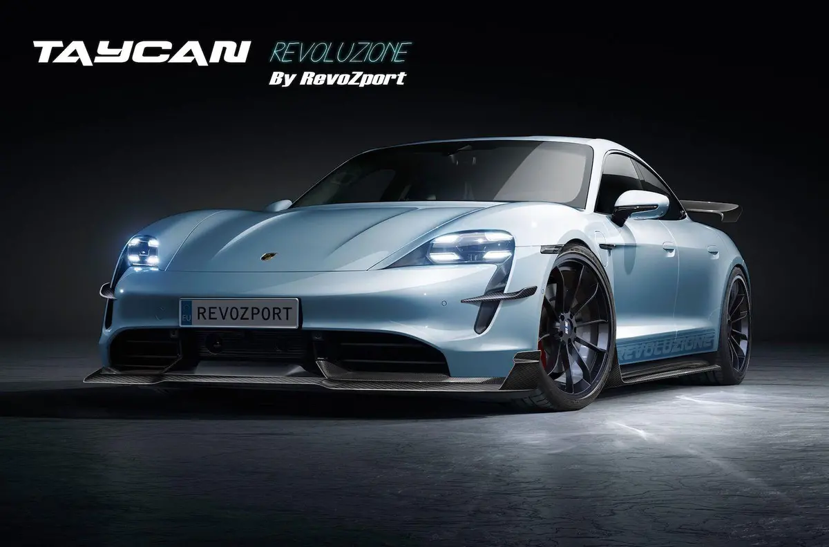 Revozport Revoluzione Carbon Fiber Body Kit For Porsche Taycan 4S & Turbo 1