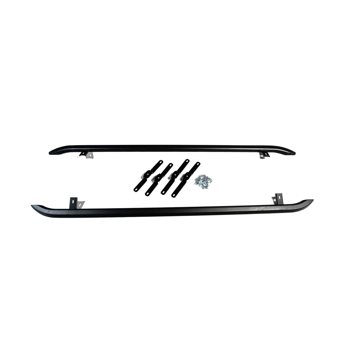 Trapezoid Side Bars (Vwt5 To T6.1) Lwb Gloss Black 1