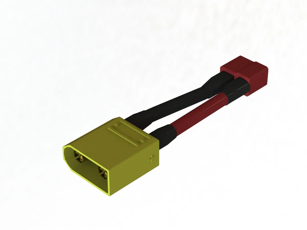 Ar390195 Arrma-Rc Male Amass Xt90 To Female T-Plug Charging Adaptor 1