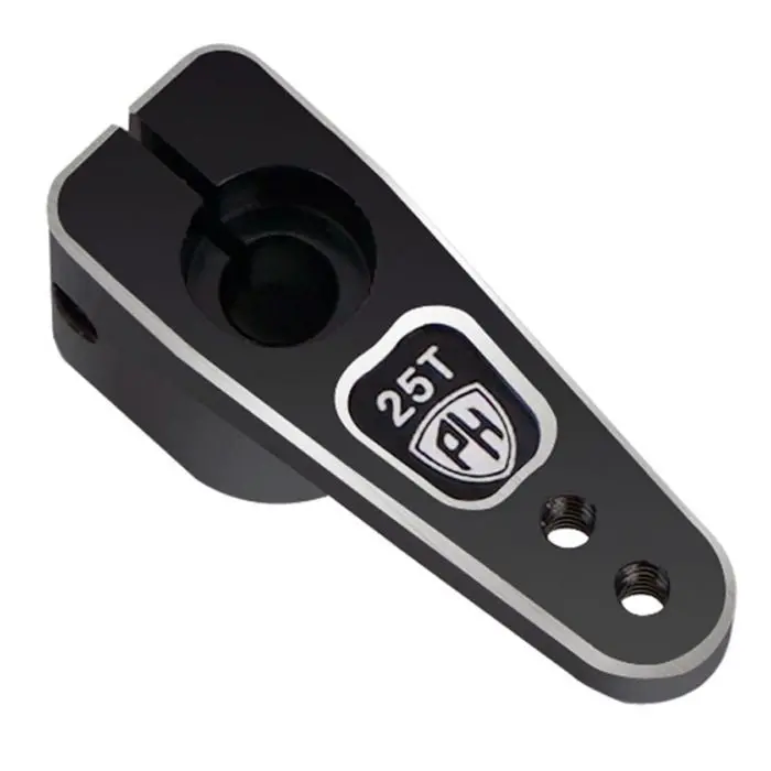 Phscx24755-Black 25T Al. Micro Servo Horn 1