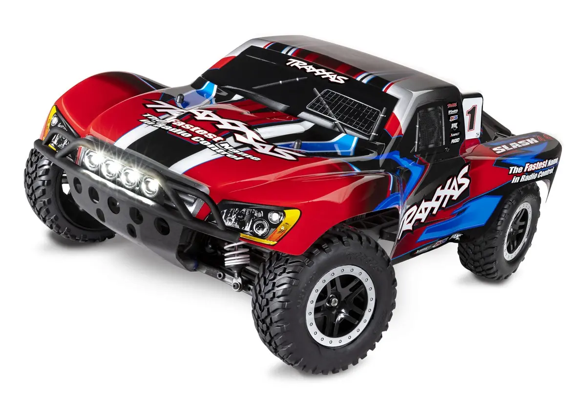 68054-61 Red Slash 4X4 W/ Led Lighting, Battery, & Charger 1