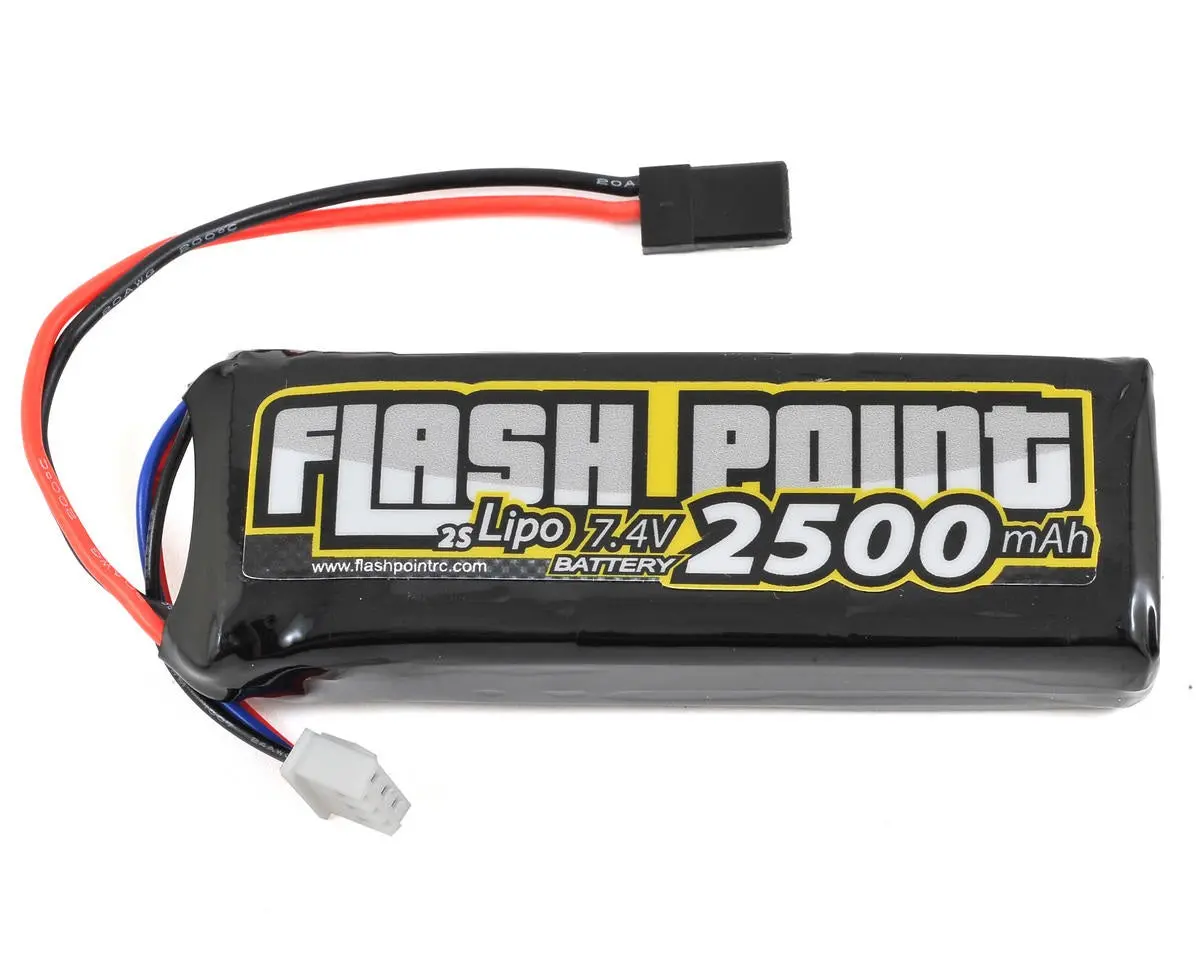 Fp2001 2500Mah 2S Lipo Rx Battery Pack 7.4 1