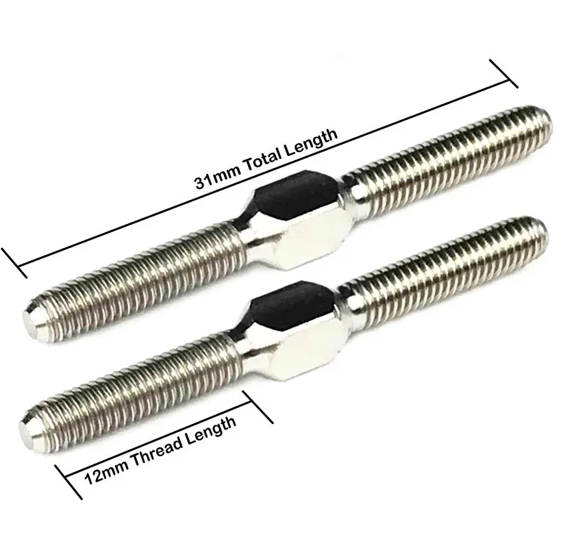 Lns1331 3X31mm Ti Turnbuckle (Pair) 1