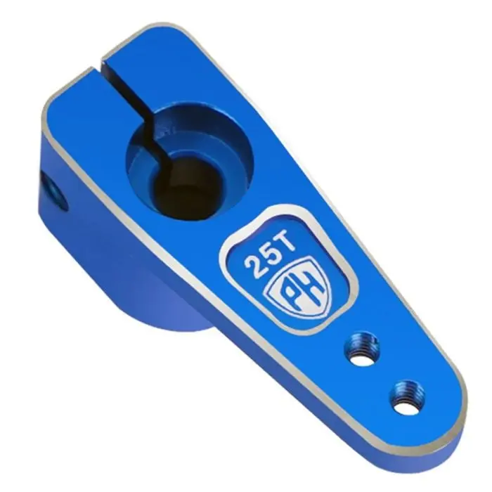 Phscx24755-Blue 25T Al. Micro Servo Horn 1