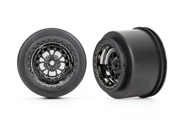 9473X Black Chrome Weld Wheels 1