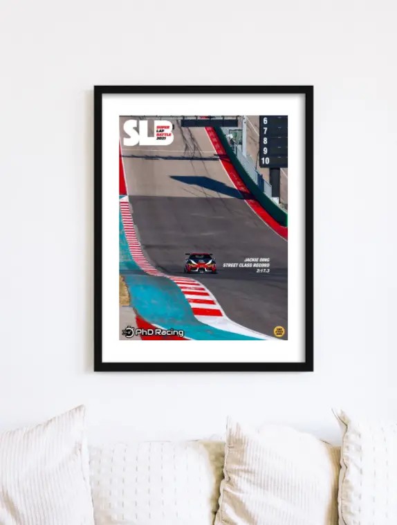 Super Lap Battle Cota 2021 Limited Edition Poster (Only 86 Copies) 1