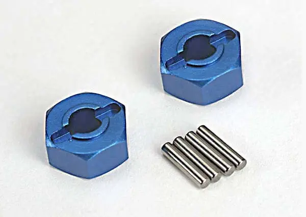 1654X Blue Al. Lightweight Wheel Hub 1