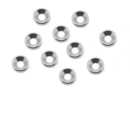 513-54-Xxx M3 Tapered Alum. Washer For Flat Head Screw (10Pk) 4