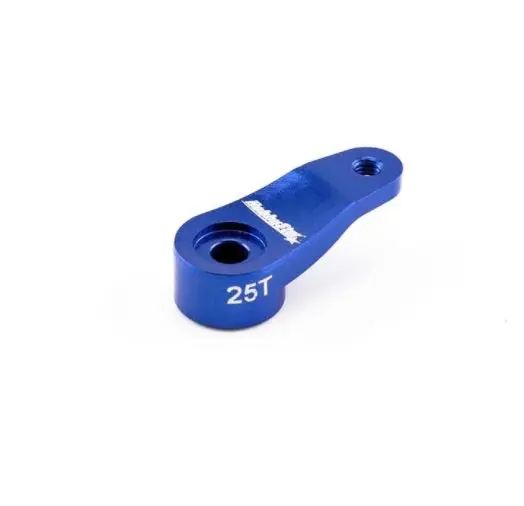 277-65-168 25T Servo Horn, Angled, Blue 1