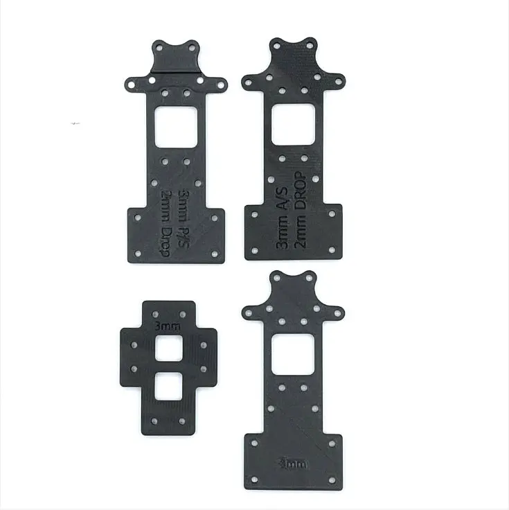 61092 Ae Breakout Riser Kit 2Mm Pro & Anti Squat, 3Mm Thick Plates (Set Of 4) 1