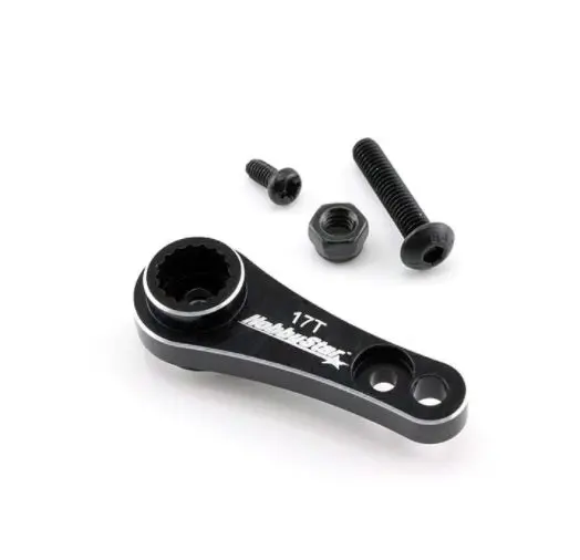 277-65-152 15/17T Servo Horn, 1/5, Black 1
