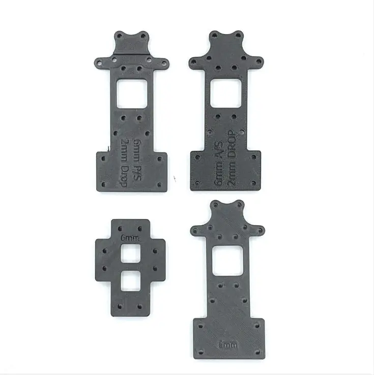 61095 Ae Breakout Riser Kit 2Mm Pro & Anti Squat, 6Mm Thick Plates (Set Of 4) 1