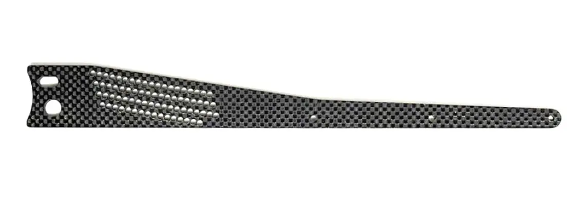 61049 2.5Mm Swiss Cheese Wheelie Bar Side Panel (Each) 1