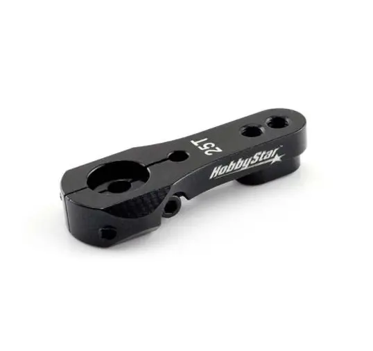 277-65-173 25T Hd Clamping Crawler Servo Horn, Black 1