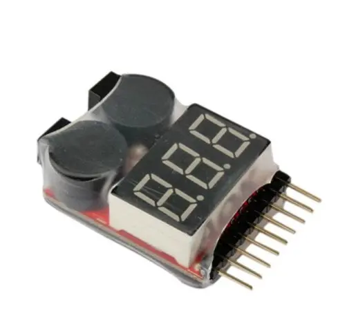 420-20-119 Hobbystar 1-8S Battery-Meter And Low Voltage Alarm 1