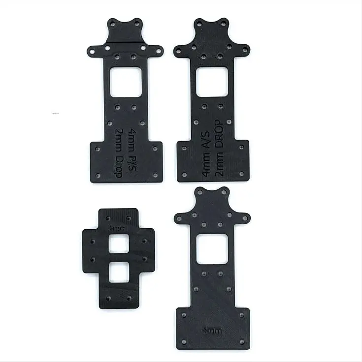 61093 Ae Breakout Riser Kit 2Mm Pro & Anti Squat, 4Mm Thick Plates (Set Of 4) 1