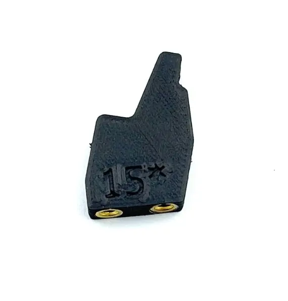 61117 Layback 15° Caster Block (Printed) (1Pc) 1