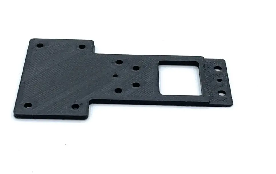 61061 Losi 2Mm Transmission Riser Plate With C Block Notch 1