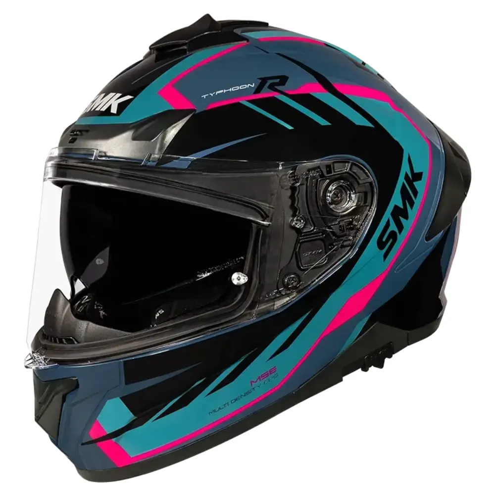 Helmet Full Face Typhoon Aerot Gl552 Smk 1
