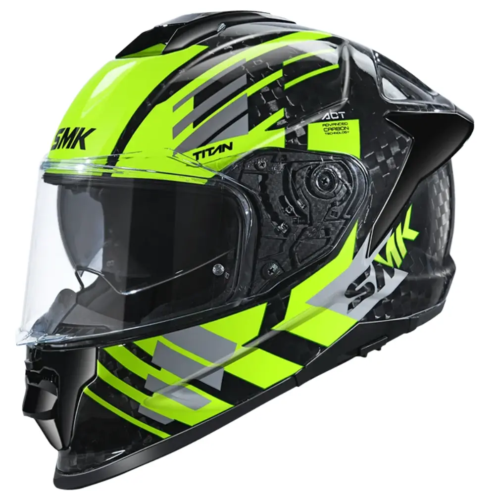 Helmet Full Face Titan Carbon T-Race Gl246 Smk 1