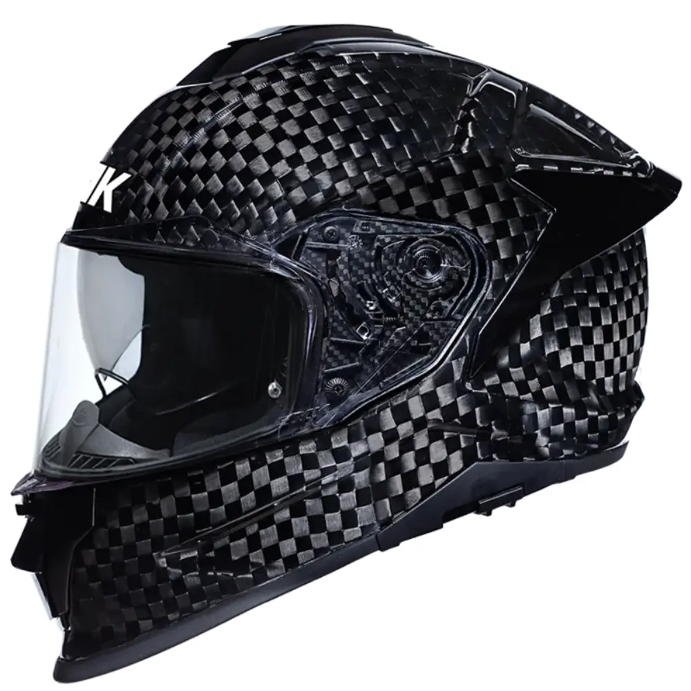 Helmet Full Face Titan Carbon Black Glca200 Smk 1