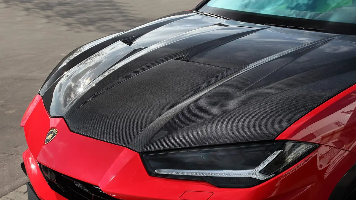 Dmc Lamborghini Urus Carbon Fiber Front Hood Engine Bonnet For The Oem Suv Replacement Facelift 1