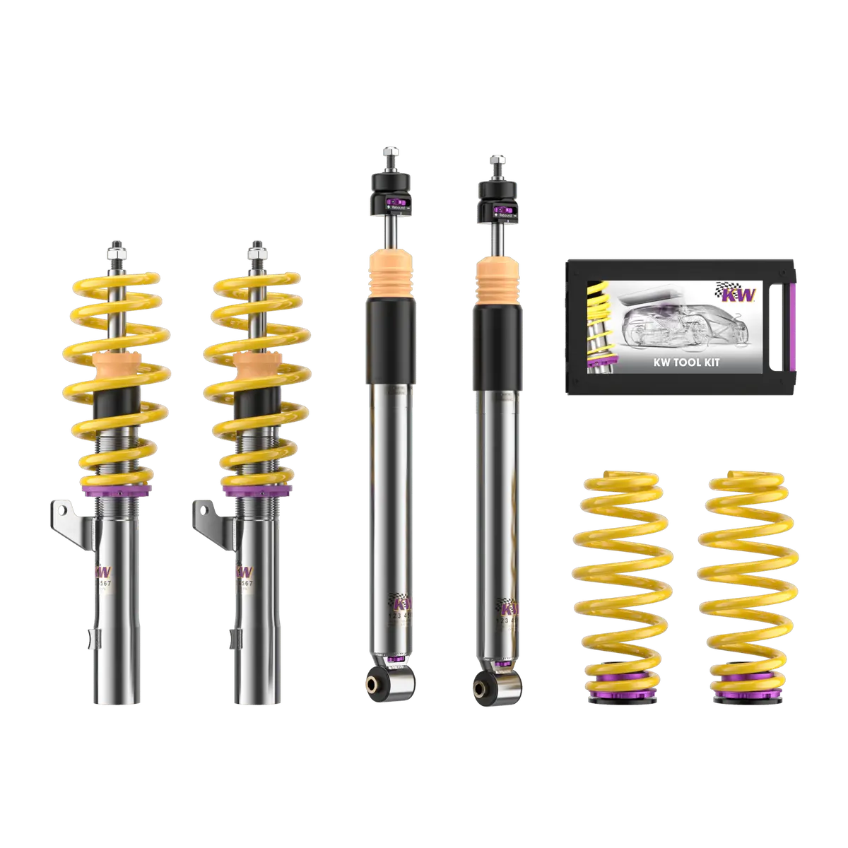Kw V3 Coilovers Suspension Kit For Toyota Alphard 40 1
