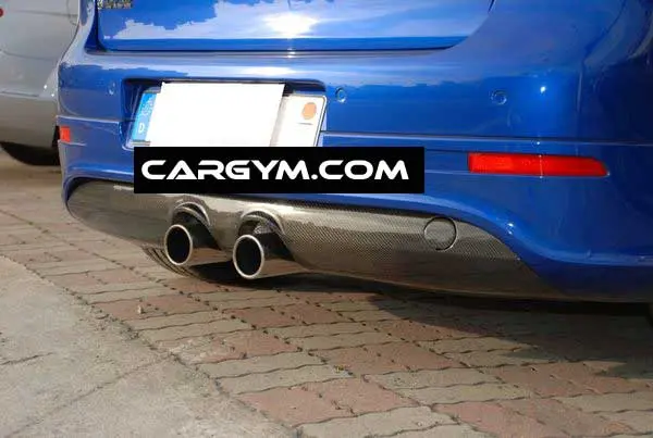 Volkwagen Golf V Mk5 R32 Carbon Rear Diffuser 1