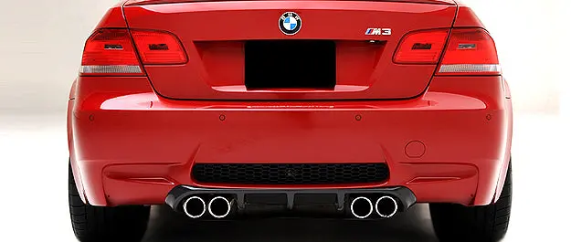 Bmw E92 E93 M3 V Style Carbon Fiber Rear Diffuser 1