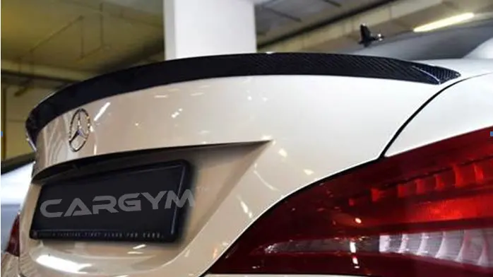 Mercedes-Benz Cla W117 Amg Style Dry Carbon Fiber Rear Spoiler 1