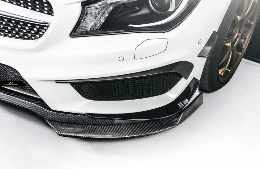 Future Design Front Bumper Canards For W117 1