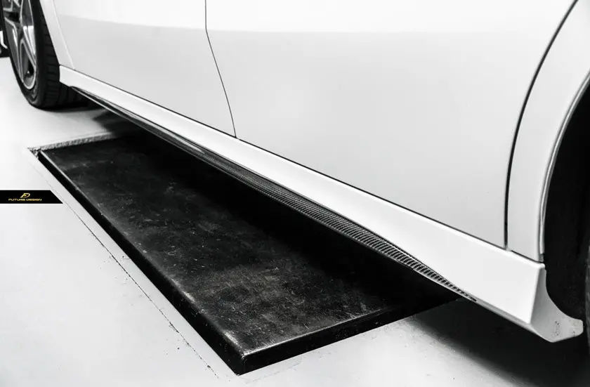 Future Design Carbon Fiber Side Skirts For Mercedes-Benz A-Class W177 1