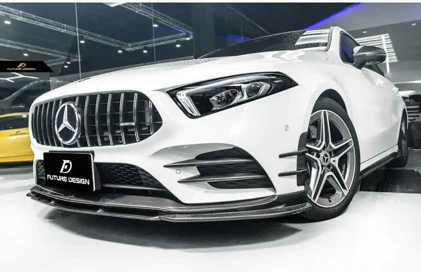 Future Design Carbon Fiber Canards For Mercedes-Benz A-Class W177 1