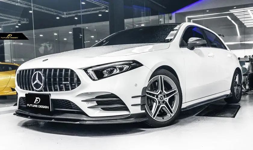 Future Design Carbon Fiber Side Skirts For Mercedes-Benz A-Class W177 1