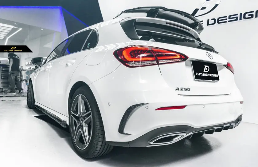 Future Design Carbon Fiber Valences For Mercedes-Benz A-Class W177 1